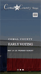 Mobile Screenshot of co.comal.tx.us